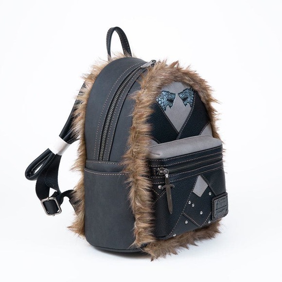 Game of Thrones Jon Snow Mini Backpack - Eight3five x Loungefly Exclusive - Picture 2 of 8